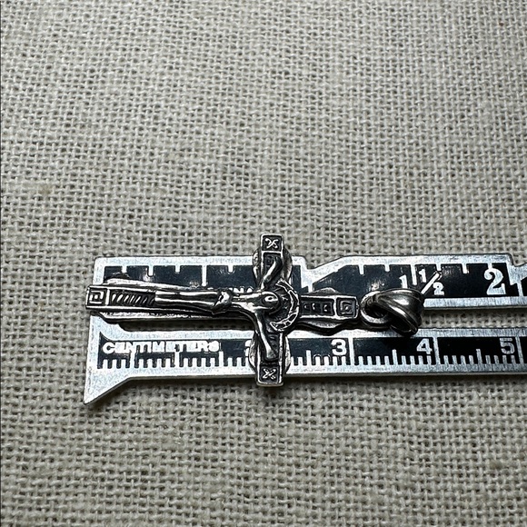 🧡 925 Silver Cross Pendant 🧡 - Picture 6 of 6